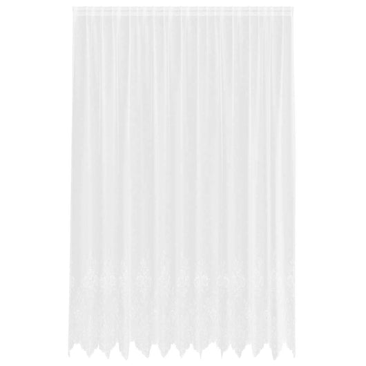 Tende con tende Bianco 500x100cm Poliestere 4107902