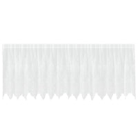 Tende con tende Bianco 500x100cm Poliestere 4107906