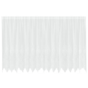 Tende con tende Bianco 500x100cm Poliestere 4107908