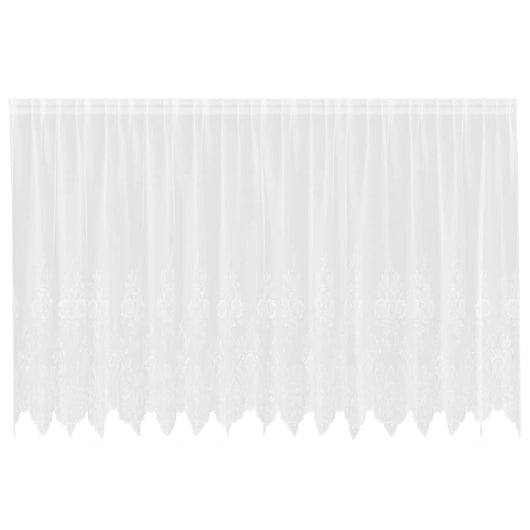 Tende con tende Bianco 500x100cm Poliestere 4107909