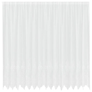 Tende con tende Bianco 500x100cm Poliestere 4107913