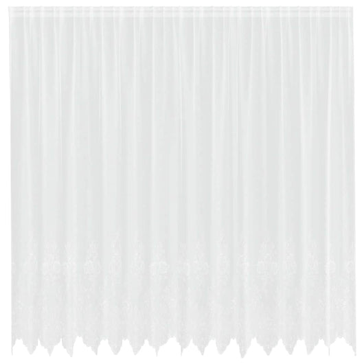 Tende con tende Bianco 500x100cm Poliestere 4107913