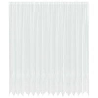 Tende con tende Bianco 500x100cm Poliestere 4107915