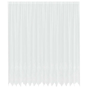 Tende con tende Bianco 500x100cm Poliestere 4107915