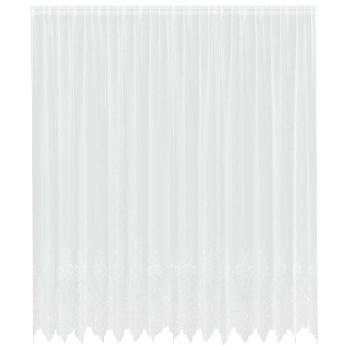 Tende con tende Bianco 500x100cm Poliestere 4107915