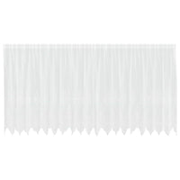 Tende con tende Bianco 500x100cm Poliestere 4107920