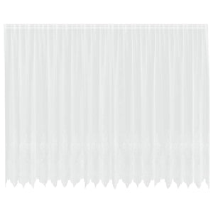 Tende con tende Bianco 500x100cm Poliestere 4107925