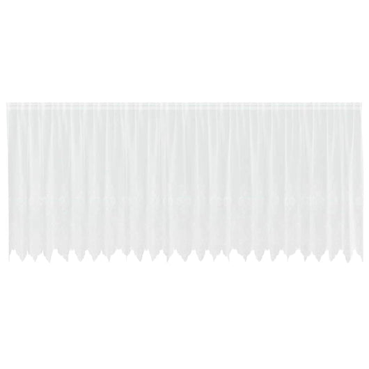 Tende con tende Bianco 500x100cm Poliestere 4107934