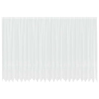 Tende con tende Bianco 500x100cm Poliestere 4107938