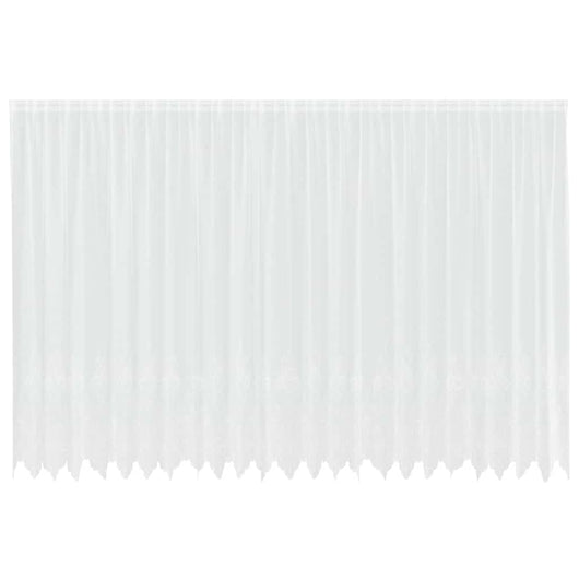 Tende con tende Bianco 500x100cm Poliestere 4107938