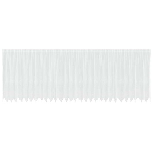 Tende con tende Bianco 500x100cm Poliestere 4107947