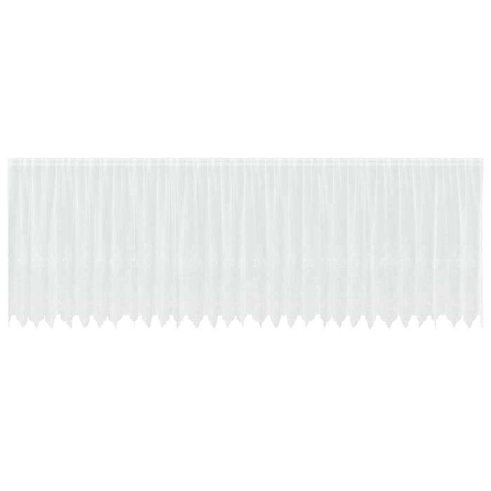 Tende con tende Bianco 500x100cm Poliestere 4107947