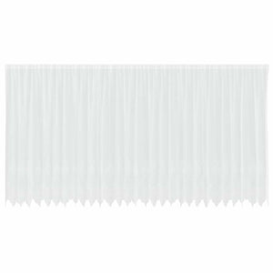 Tende con tende Bianco 500x100cm Poliestere 4107949