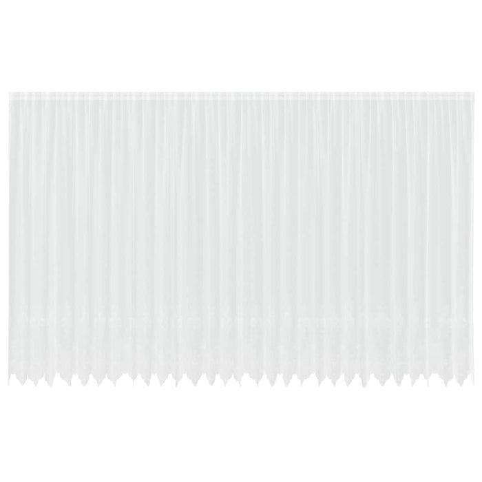 Tende con tende Bianco 500x100cm Poliestere 4107955