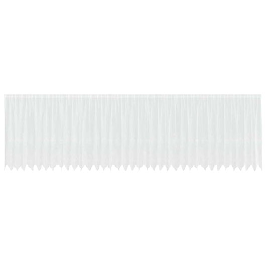 Tende con tende Bianco 500x100cm Poliestere 4107960