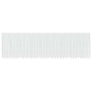 Tende con tende Bianco 500x100cm Poliestere 4107961