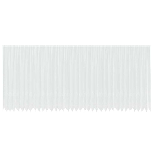 Tende con tende Bianco 500x100cm Poliestere 4107965
