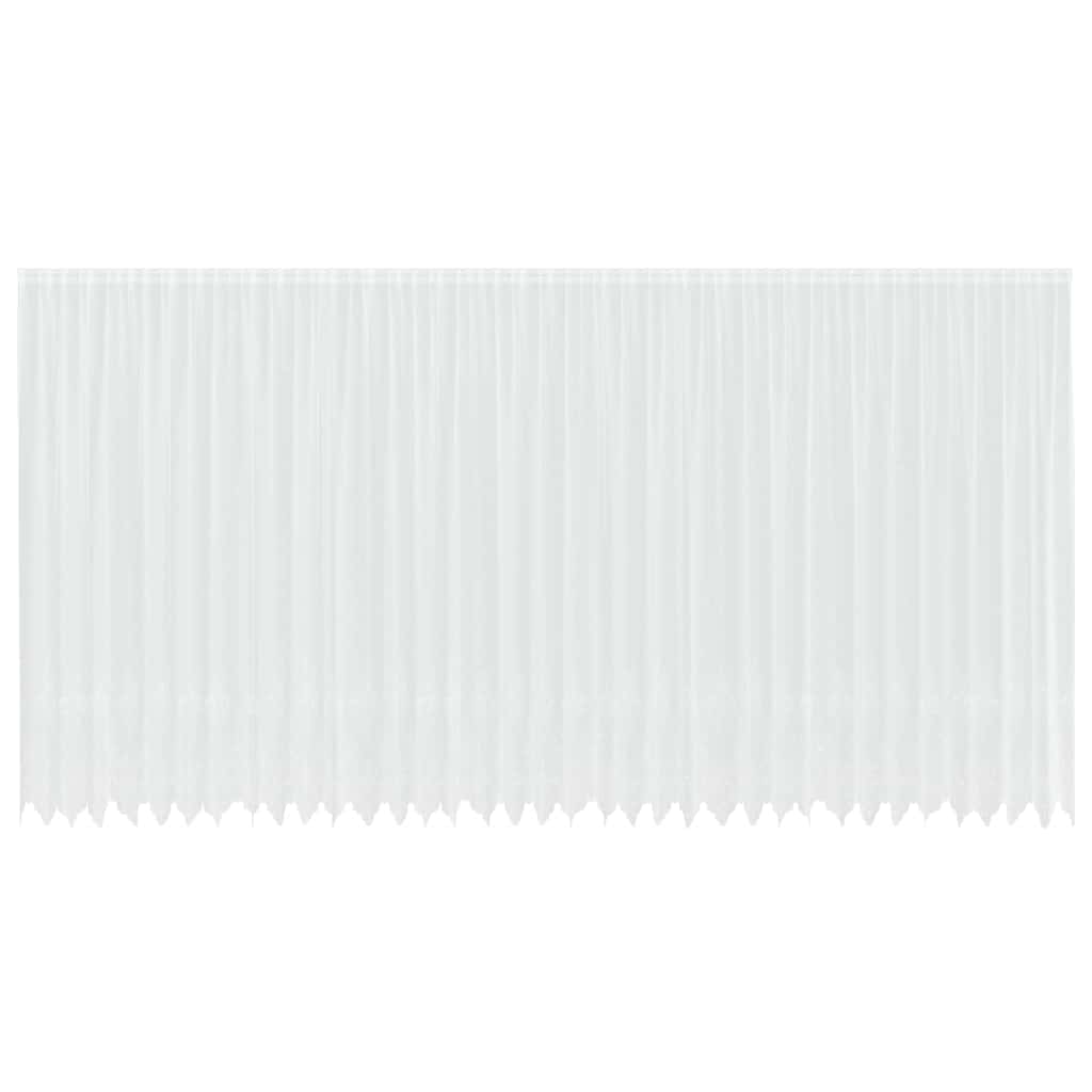 Tende con tende Bianco 500x100cm Poliestere 4107967