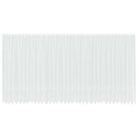 Tende con tende Bianco 500x100cm Poliestere 4107968