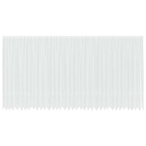 Tende con tende Bianco 500x100cm Poliestere 4107968
