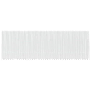 Tende con tende Bianco 500x100cm Poliestere 4107975