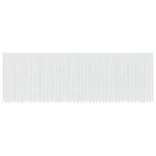 Tende con tende Bianco 500x100cm Poliestere 4107975