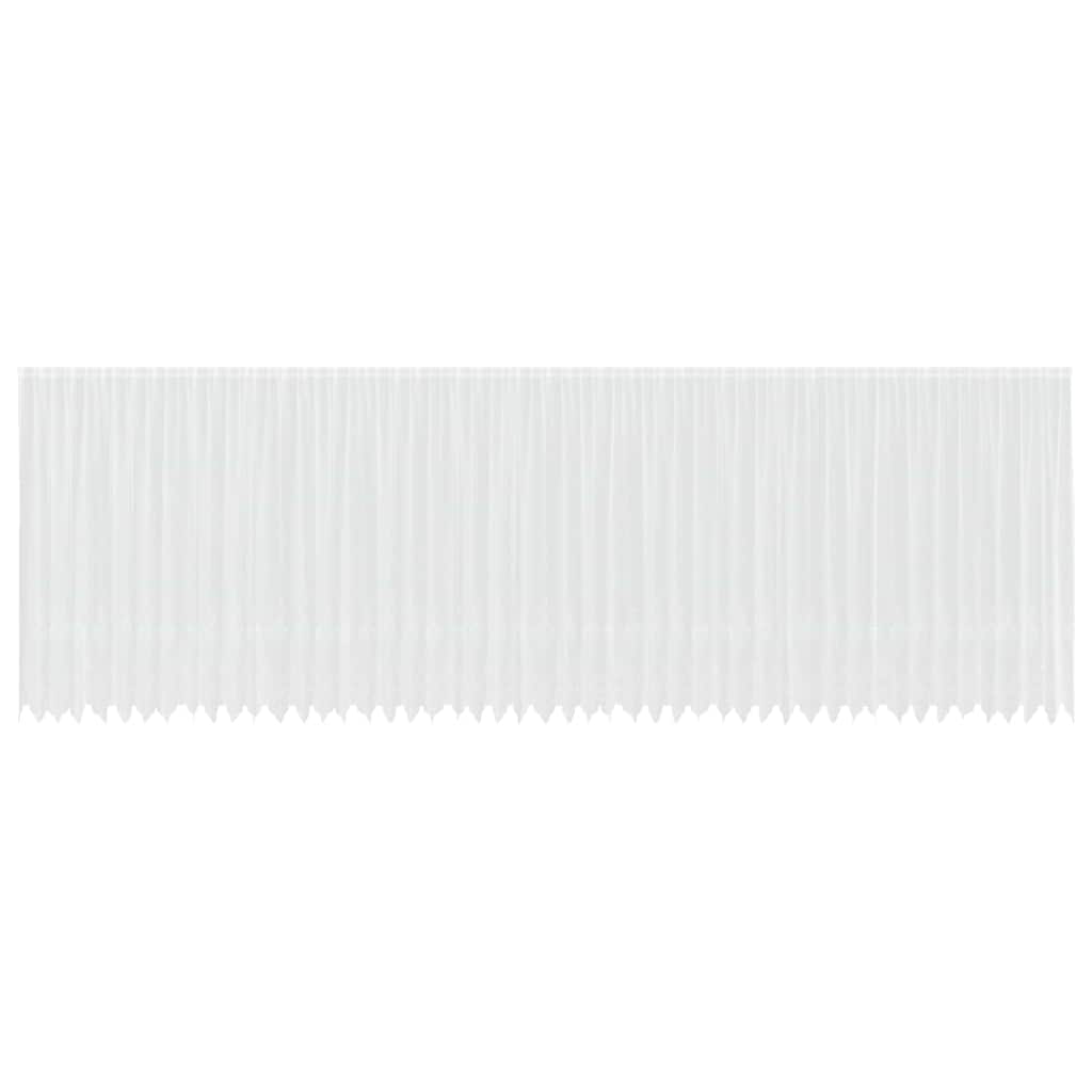 Tende con tende Bianco 500x100cm Poliestere 4107977