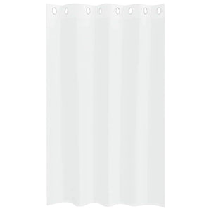 Tende con tende 2 pcs Bianco 140x175cm Poliestere 4107983