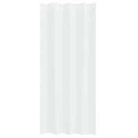 Tende con tende 2 pcs Bianco Poliestere 4107985