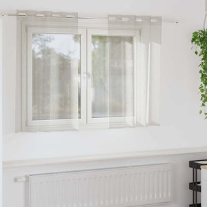 Tende con tende 2 pcs Crema Poliestere 4107987