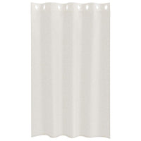 Tende con tende 2 pcs Crema 140x175cm Poliestere 4107988