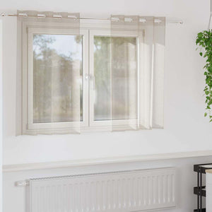 Tende con tende 2 pcs Sabbia Poliestere 4107992