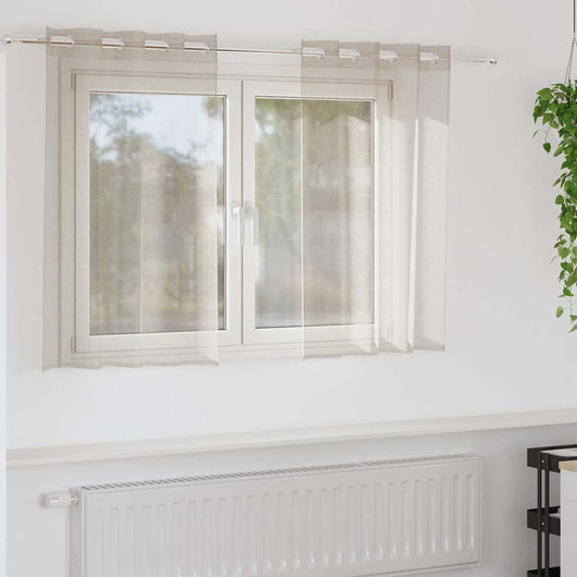 Tende con tende 2 pcs Sabbia Poliestere 4107992