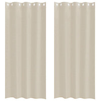 Tende con tende 2 pcs Sabbia Poliestere 4107996