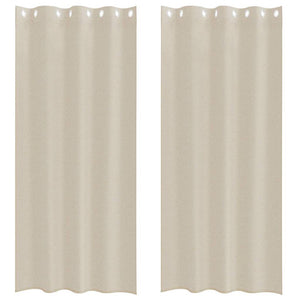 Tende con tende 2 pcs Sabbia Poliestere 4107996