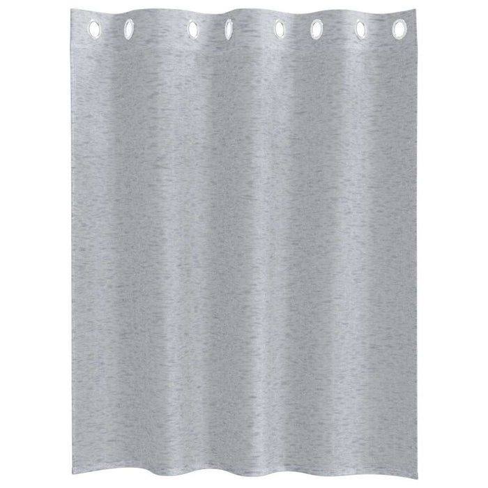 Tende con tende 2 pcs Grigio scuro Poliestere 4108002