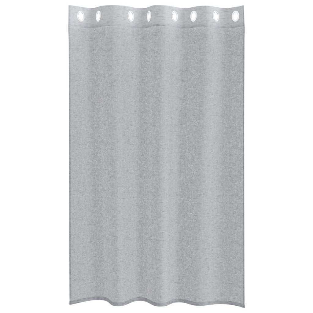 Tende con tende 2 pcs Grigio scuro Poliestere 4108003