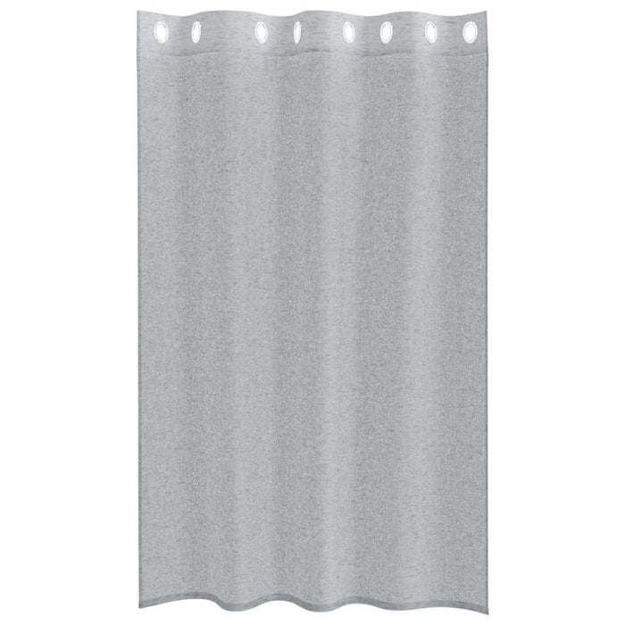 Tende con tende 2 pcs Grigio scuro Poliestere 4108003