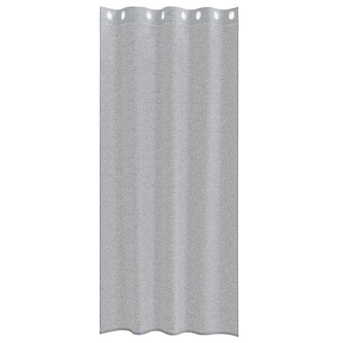 Tende con tende 2 pcs Grigio scuro Poliestere 4108004