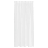 Tende con tende 2 pcs Bianco 140x175cm Poliestere 4108008