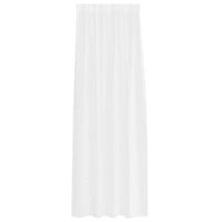 Tende con tende 2 pcs Bianco Poliestere 4108009