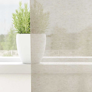 Tende con tende 2 pcs Sabbia 140x175cm Poliestere 4108020