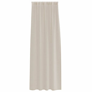 vidaXL Tende con tende 2 pcs Sabbia Poliestere