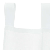 Tende con tende 2 pcs Bianco Poliestere 4108033