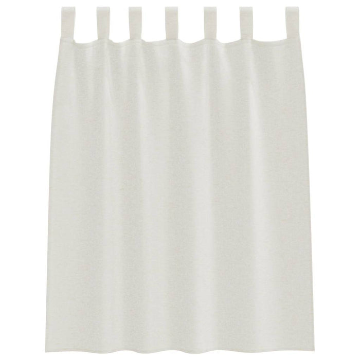 Tende con tende 2 pcs Crema 140x140cm Poliestere 4108037