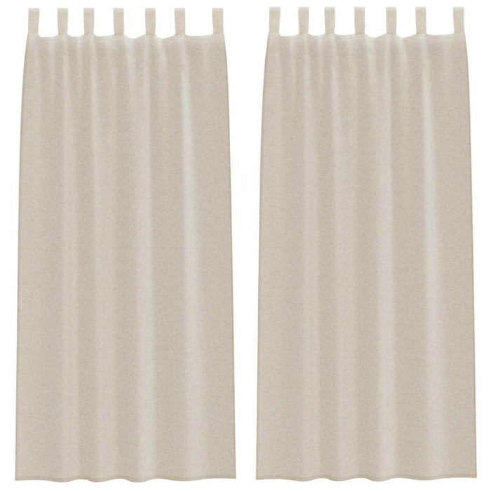 Tende con tende 2 pcs Sabbia Poliestere 4108044