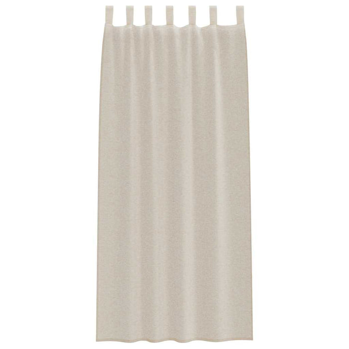 Tende con tende 2 pcs Sabbia 140x175cm Poliestere 4108046