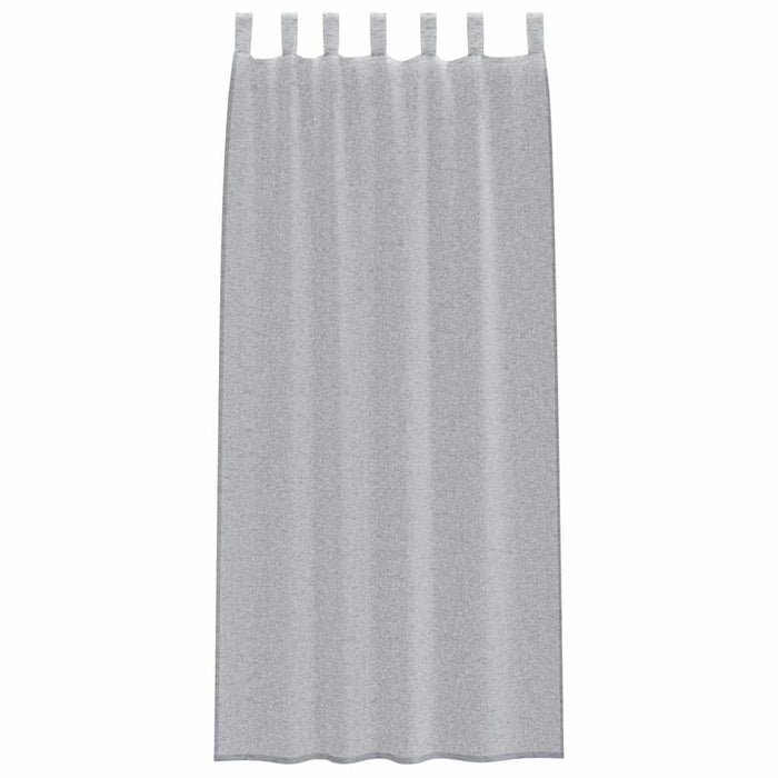 Tende con tende 2 pcs Grigio scuro Poliestere 4108055