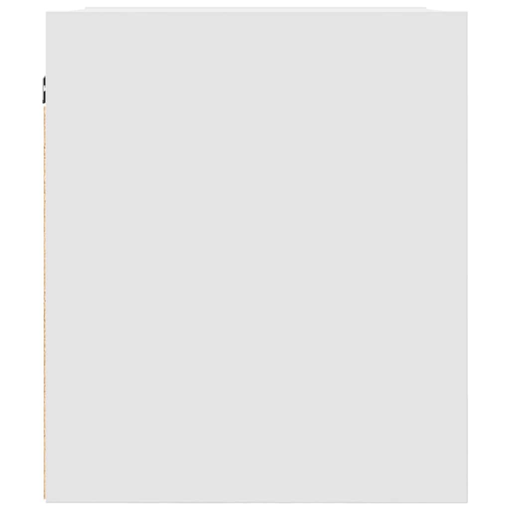 Comodino a Muro Bianco 38x34x40 cm 861229