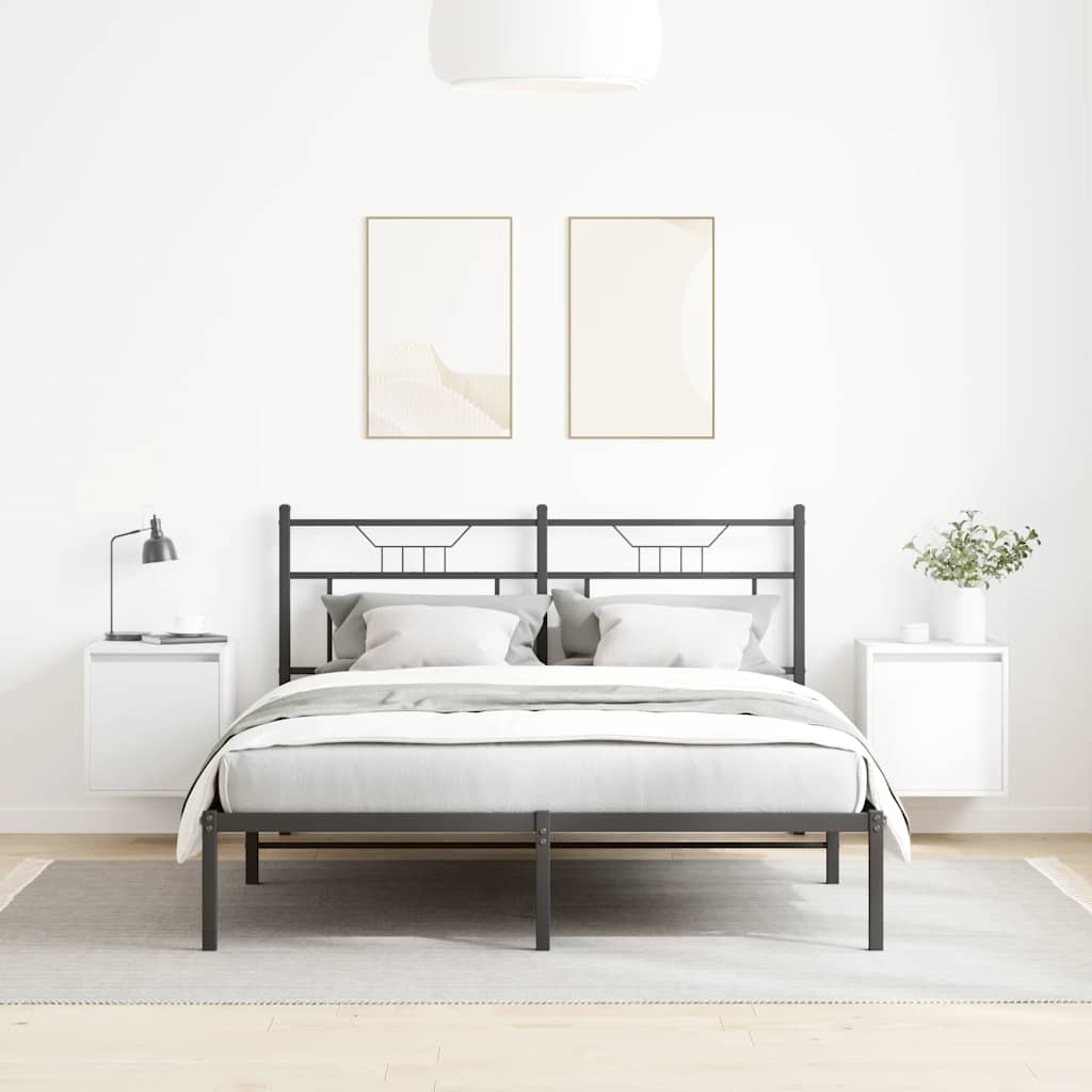 vidaXL Comodini a Muro 2 pz Bianchi 38x34x40 cm